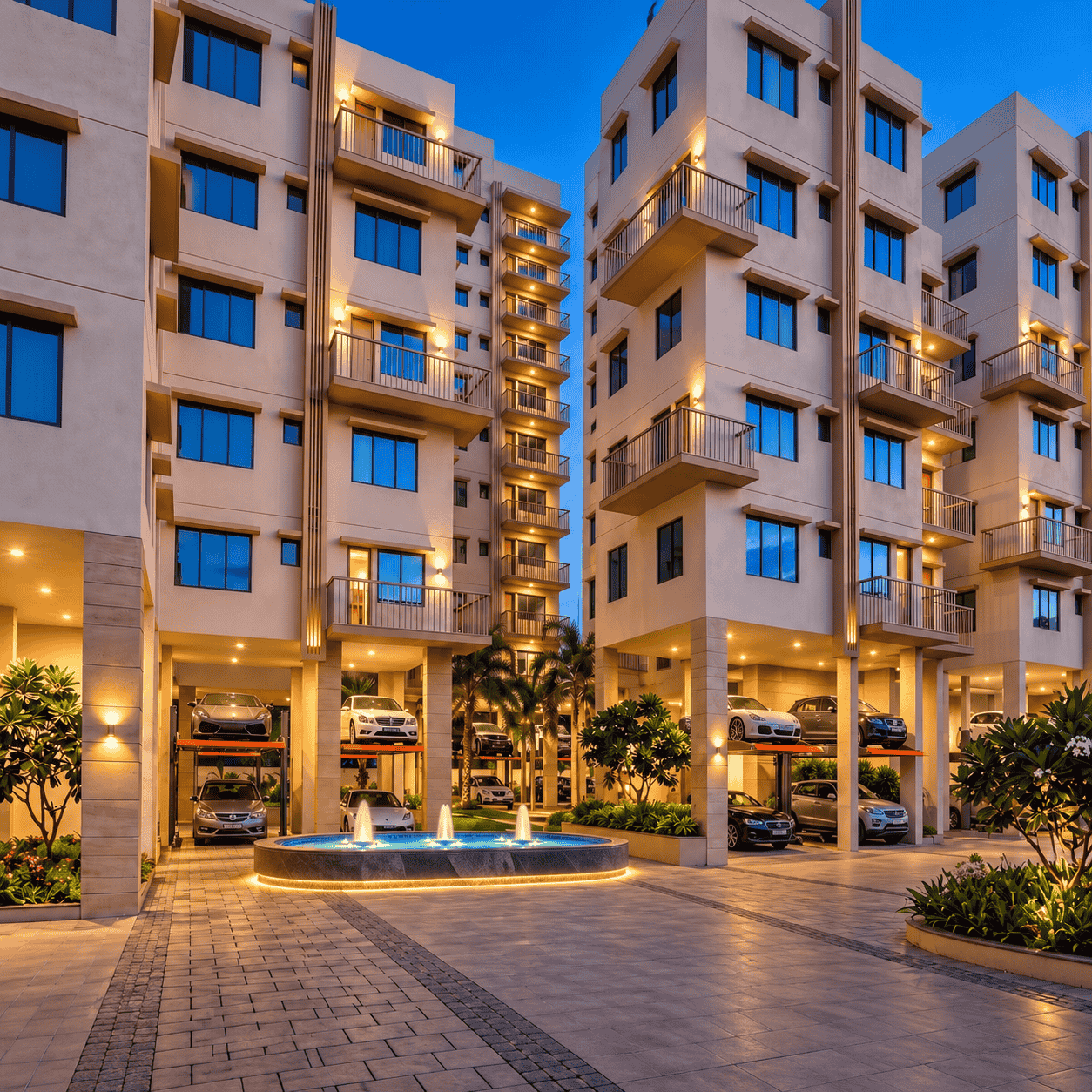 Car parking at Innara Vista